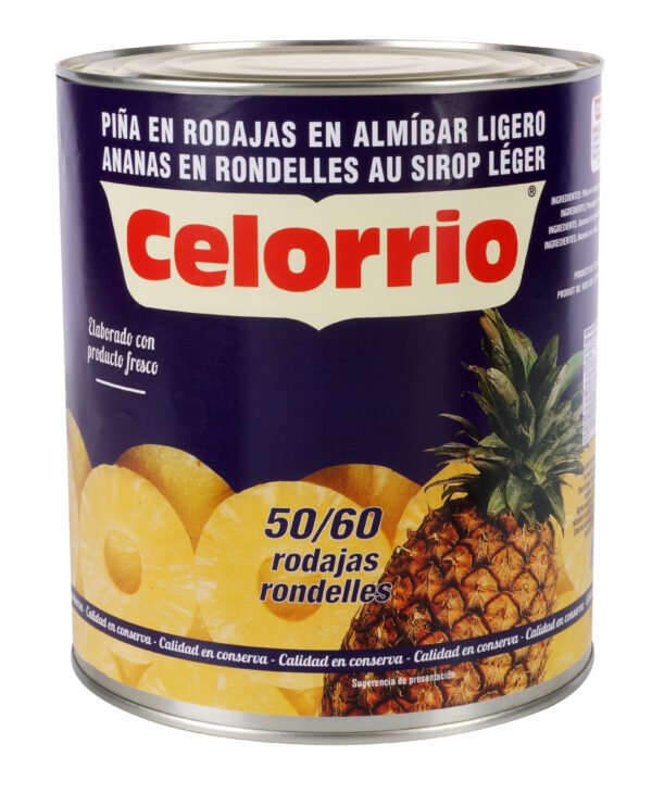 Piña en almibar 3kg Celorrio