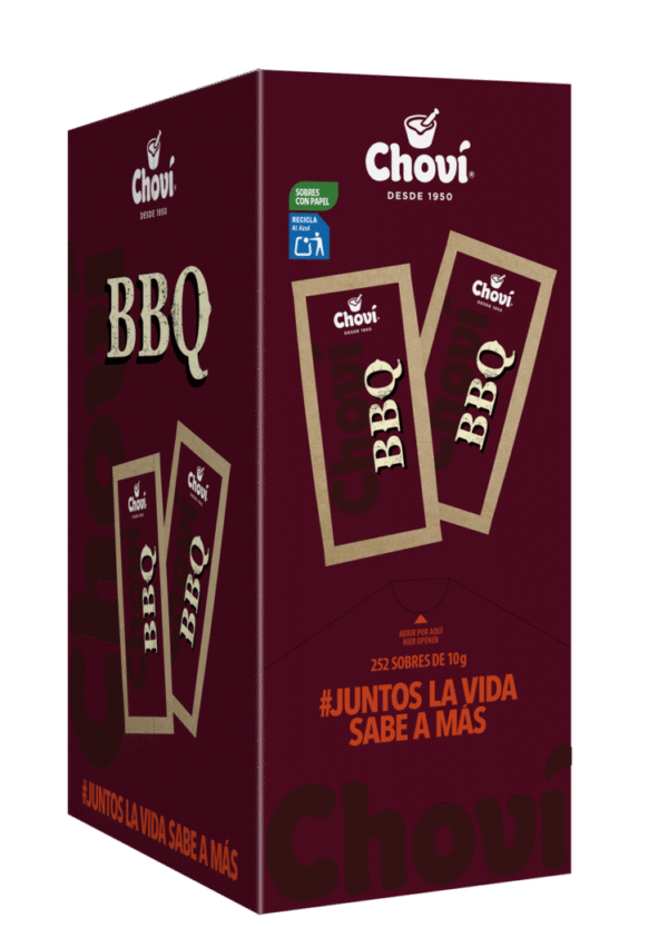 Salsa Barbacoa Monodosis C/252Ud Chovi