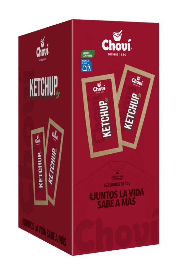 Ketchup Monodosis 12gr C/252Ud Chovi
