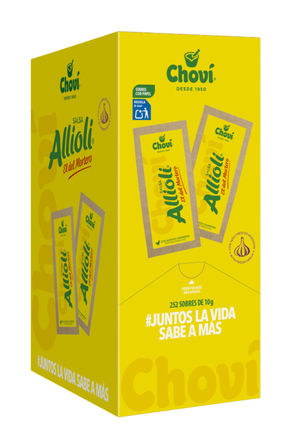 Salsa Alioli Monodosis C/252Ud Chovi