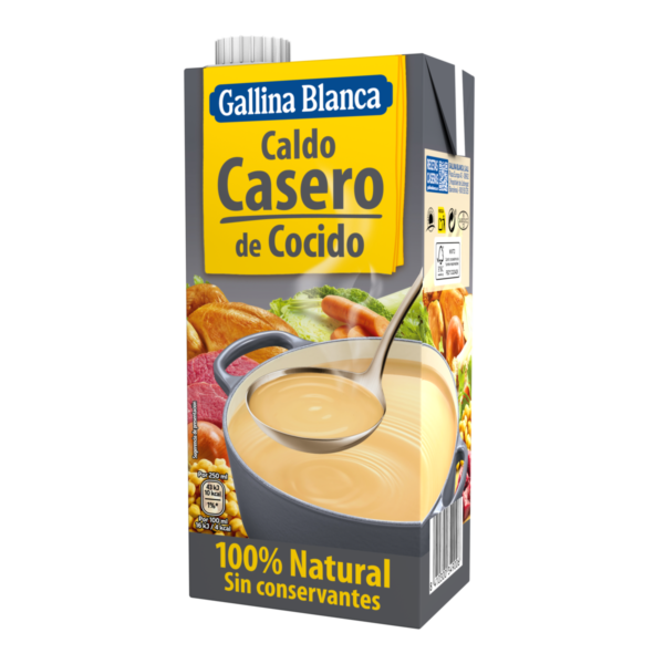Caldo Brick Cocido Gallina Blanca
