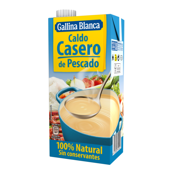 Caldo Brick Pescado Gallina Blanca