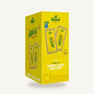 Salsa Alioli monodosis Choví caja 252 uds