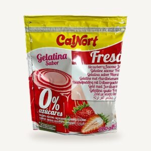 Gelatina sabor fresa 0% azúcares CalNort 280 g