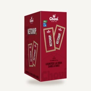Ketchup monodosis 12 g Choví caja 252 uds