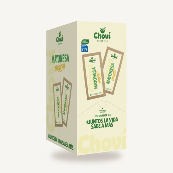 Mayonesa monodosis 14 g Choví caja 252 uds