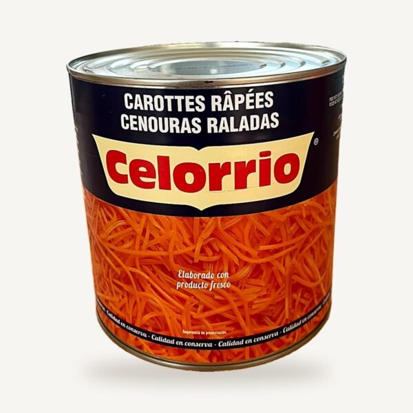 Zanahoria rallada 3kg Celorrio formato hostelería
